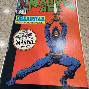 Marvel Orange Cover with Blue-Hooded Dreadstar